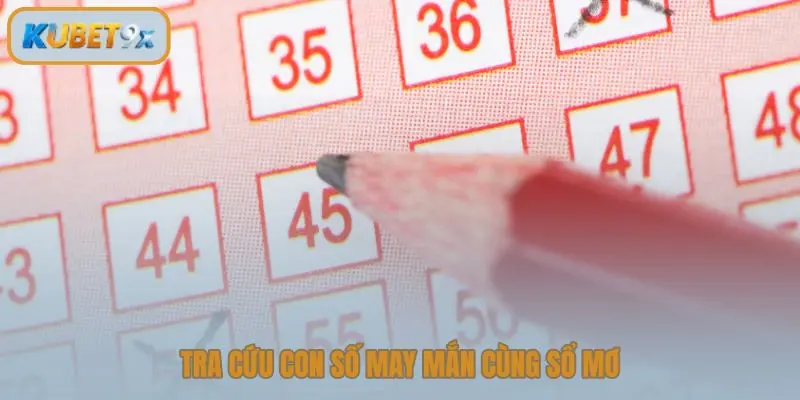 Tra cứu con số may mắn cùng sổ mơ